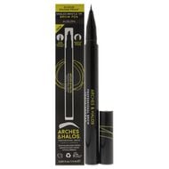 Angled Bristle Tip Waterproof Brow Pen faces angled bristle tip waterproof brow pen