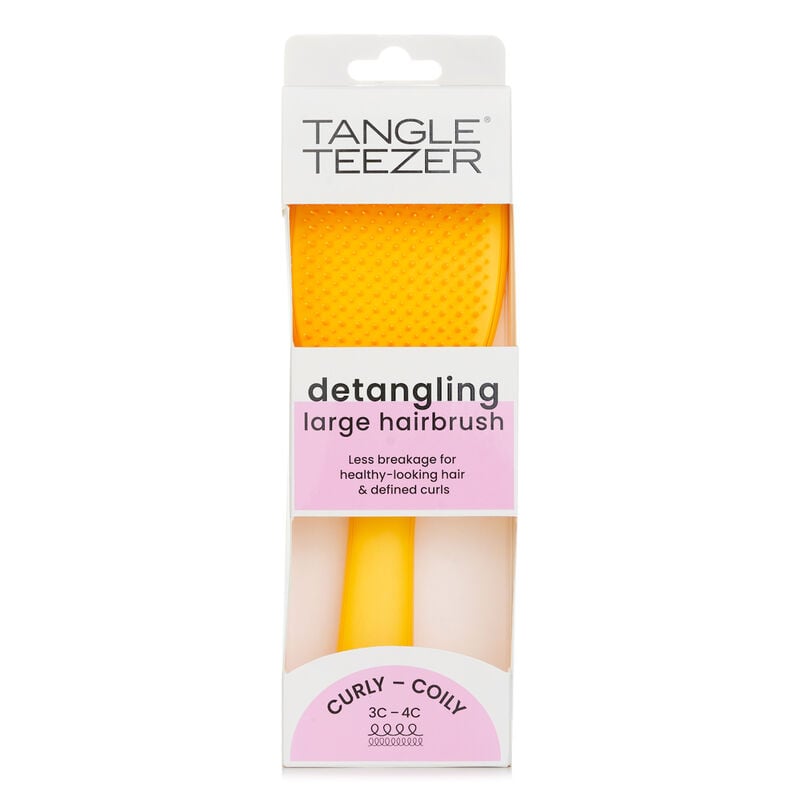 tangle teezer the large ultimate detangler naturally curly daffodil