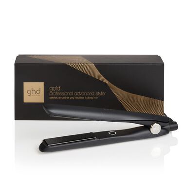 faces ghd gold professional hair straightener   dual zone ceramic technology for sleek  shiny hair