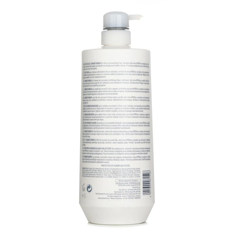 goldwell dual senses ultra volume bodifying conditioner