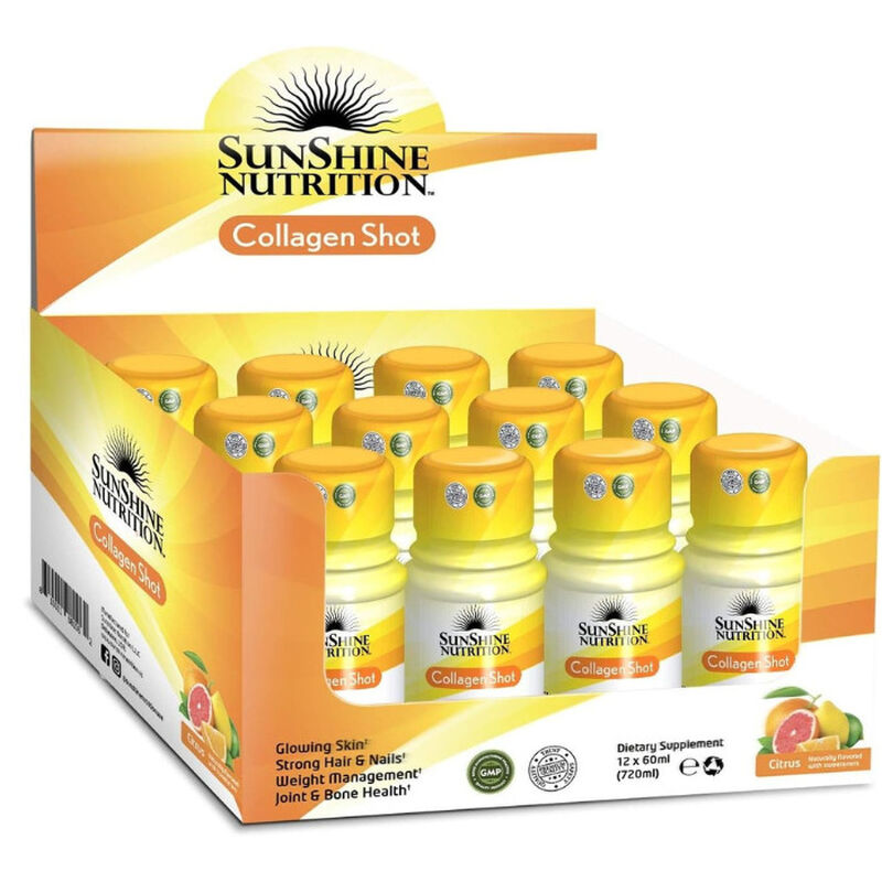 sunshine شراب كولاجين بنكهة الحمضيات