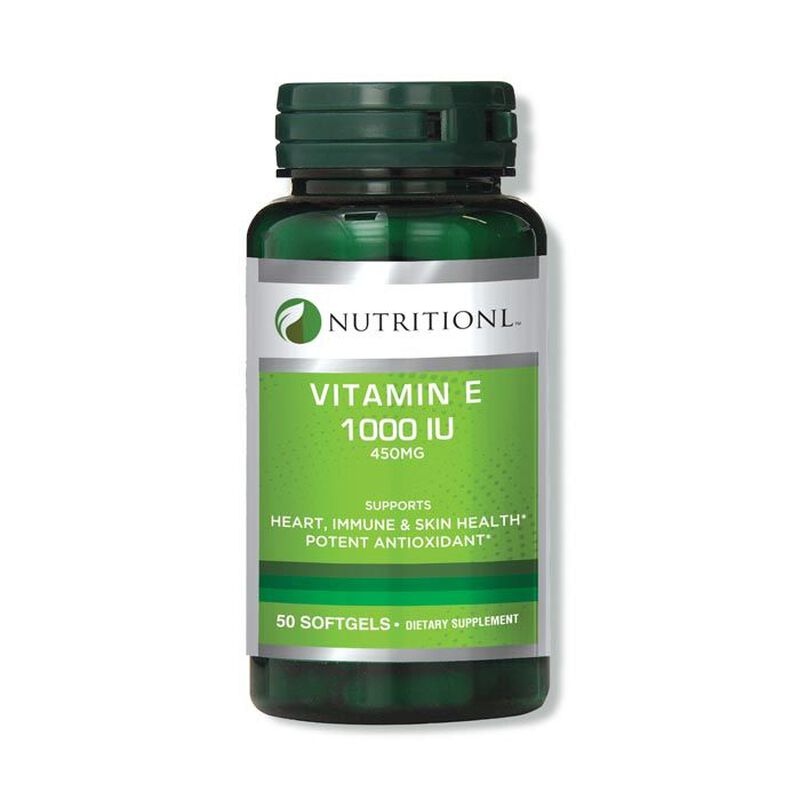 nutritionl vitamin e 1000iu softgels