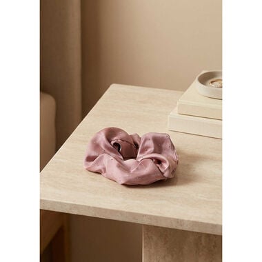 faces satin crystal scrunchies