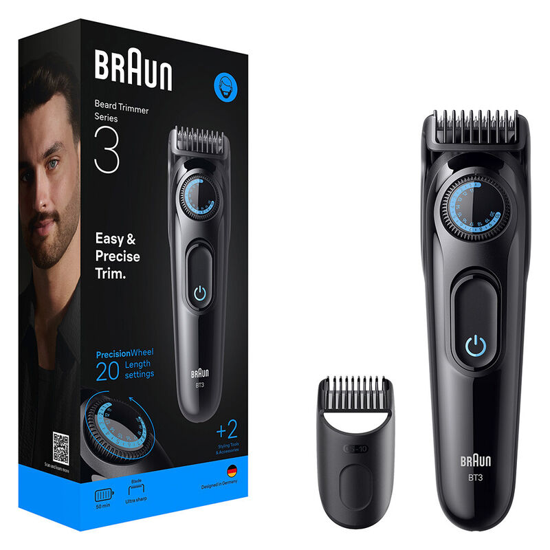 braun series 3 beard trimmer  bt 3500