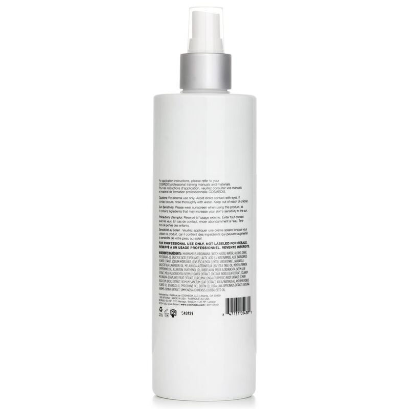 cosmedix purity balance exfoliating prep toner  salon size