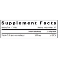 faces nutrition vitamin b 12 1000 mcg