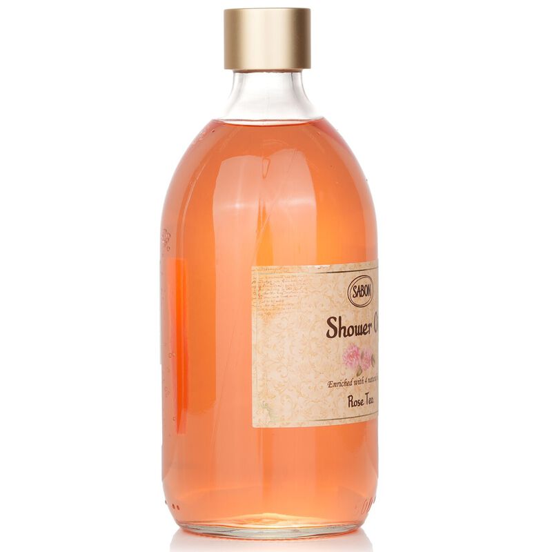 sabon shower oil rose tea