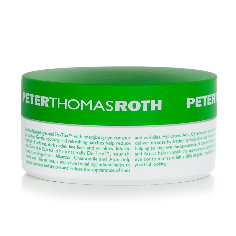 peterthomasroth لصاقات عيون جل مزيلة للسموم بالخيار