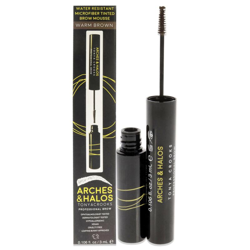 arches and halos microfiber tinted brow mousse