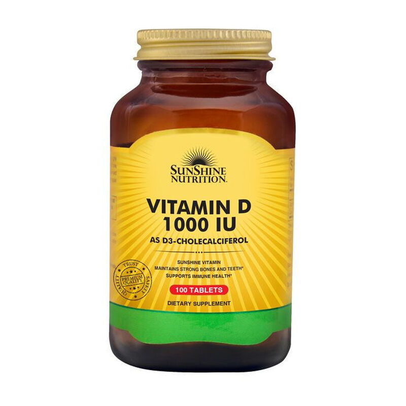 sunshine nutrition vitamin d 1000iu