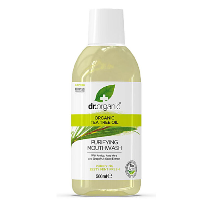 dr. organic tea tree mouthwash