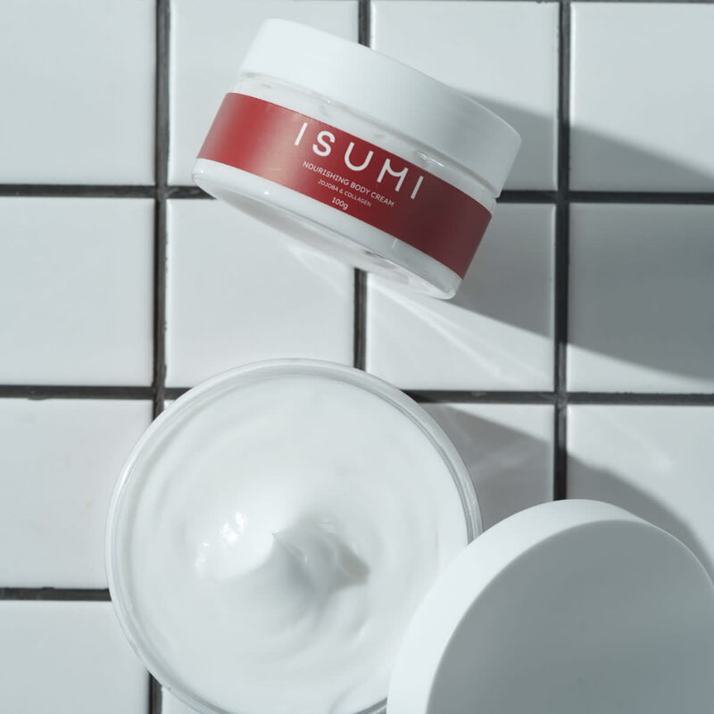 isumi nourishing body cream