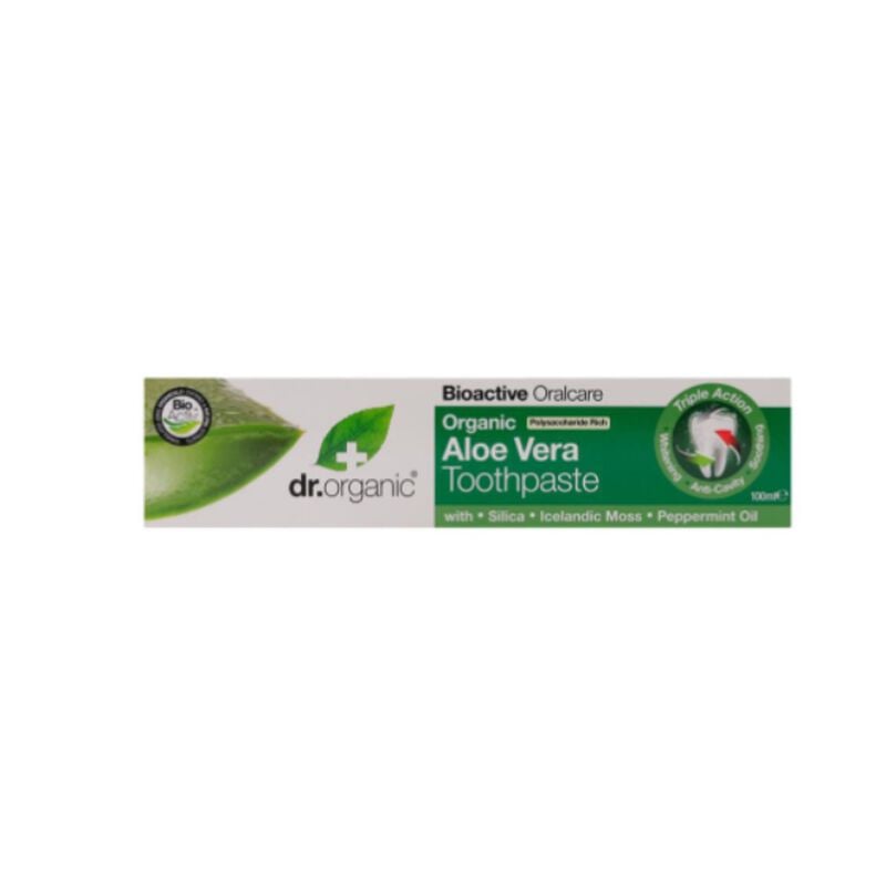 dr. organic aloe vera toothpaste