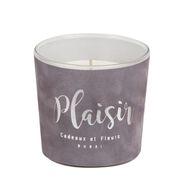 Scented Candle faces scented candle