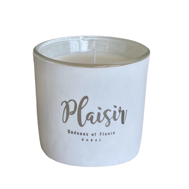 plaisir cadeaux et fleurs scented candle