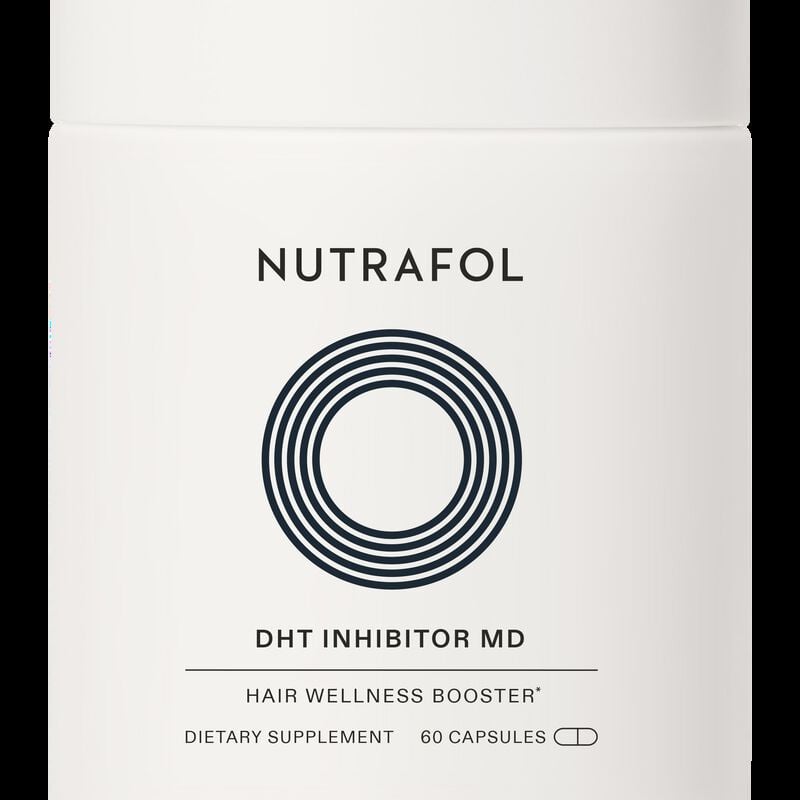 nutrafol dht inhibitor md hair wellness booster 30 day supply 60 capsules