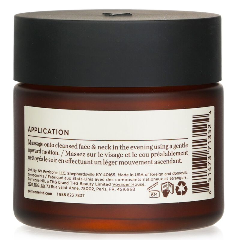 perricone md high potency retinol recovery overnight moisturizer