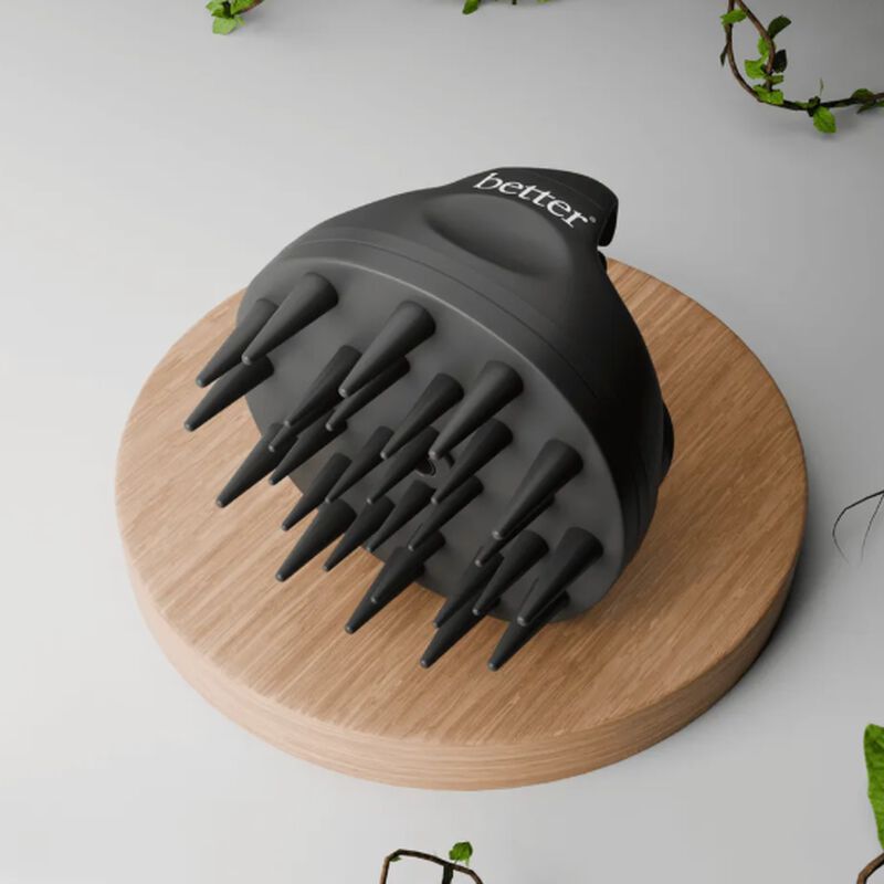 بيتر مدلك فروة الرأس مع آلية الضغط