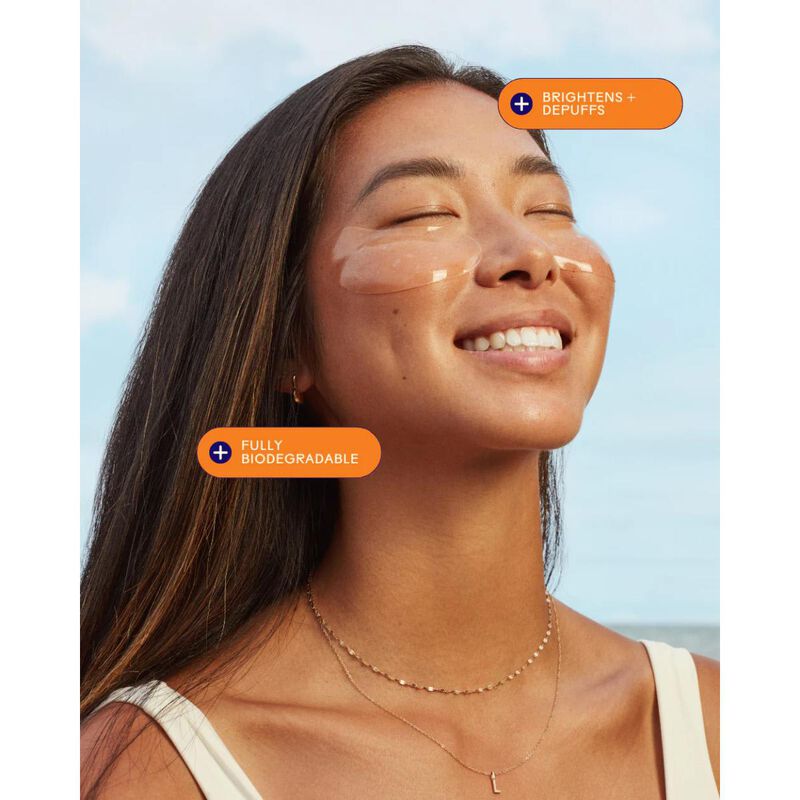 ثري شيبس ماسك العيون القابل للتحلل الحيوي برائحة الأفوكادو الأحمر