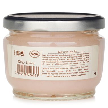 faces body scrub   rose tea