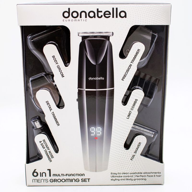 nuova donatella مجموعة العناية الرجالية 6 في 1