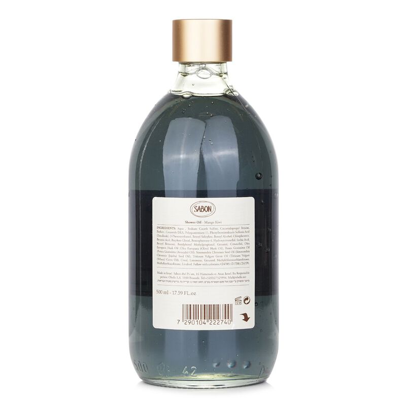 sabon shower oil kiwi mango