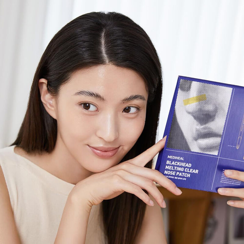 mediheal blackhead melting clear nose patch
