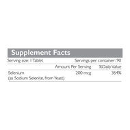 faces selenium 200mcg  antioxidant support  thyroid function  and immune health supplement
