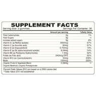 faces kids multivitamin   mineral gummies  vegan  natural and antioxidant rich