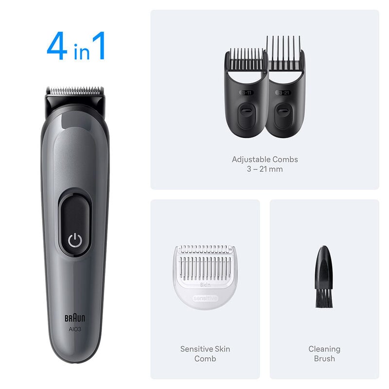 braun allinone grooming kit 4in1  aio 3500
