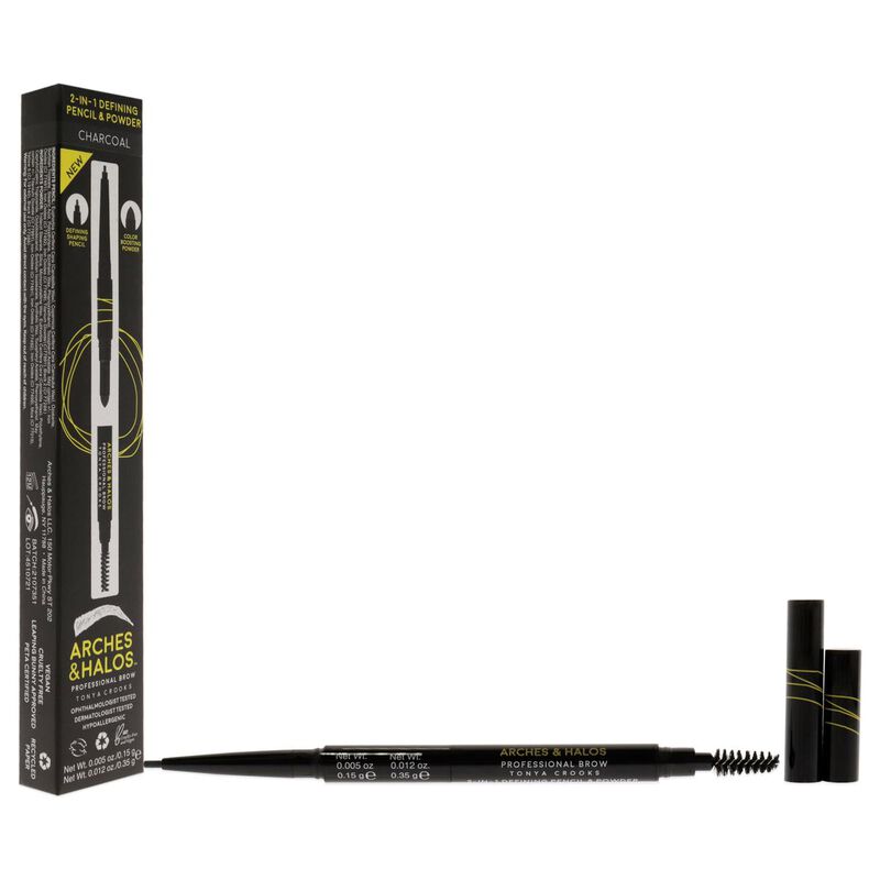 arches and halos 2in1 defining eyebrow pencil and powder