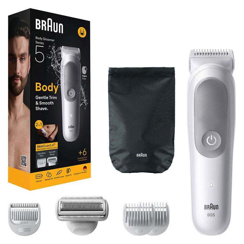braun series 5 body groomer 2 in 1  bg 5550