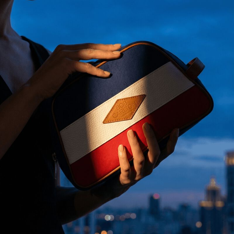 bob carlton grand hotel toiletry bag