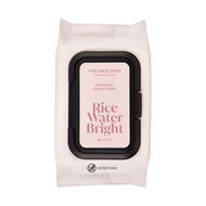 faces rice water bright cleansing wipes