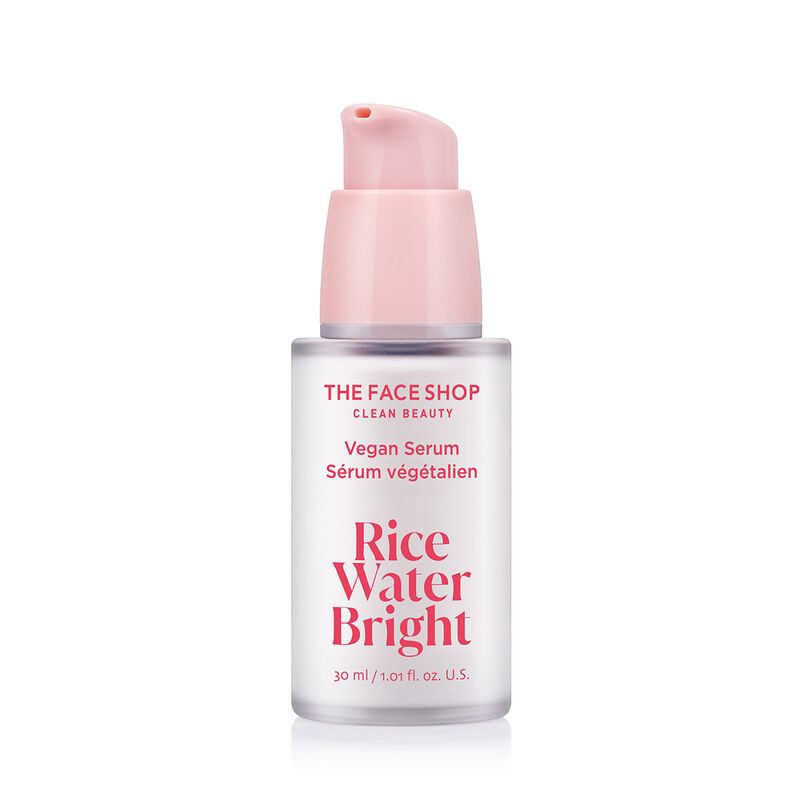 the face shop rice water bright vegan serum
