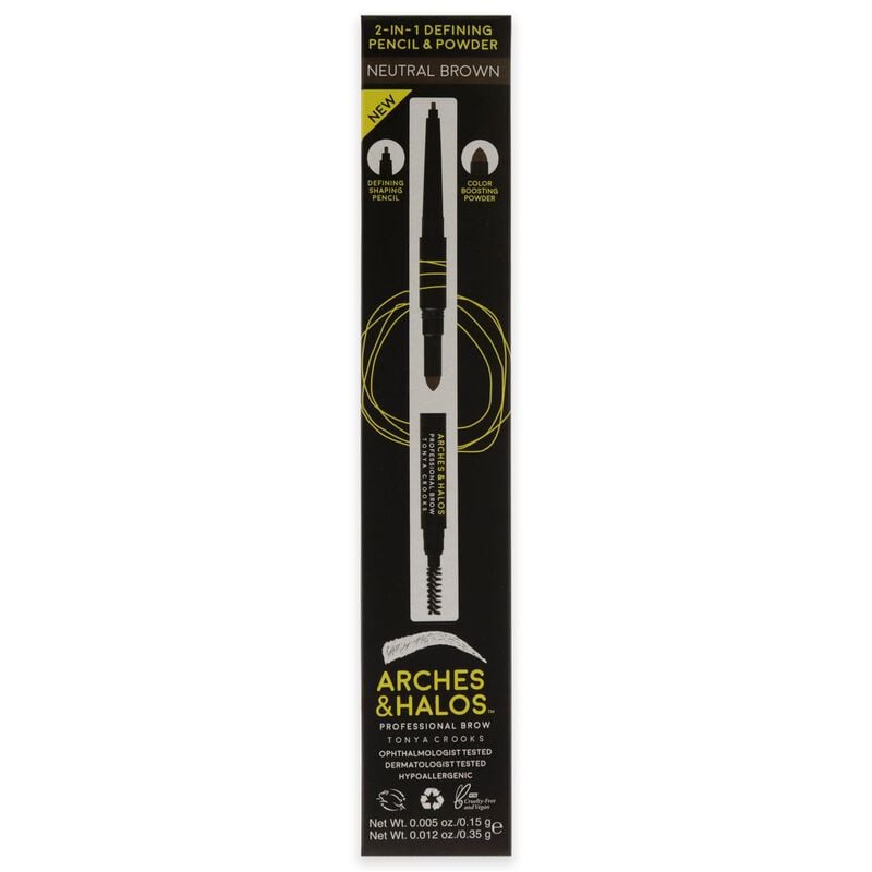arches and halos 2in1 defining eyebrow pencil and powder