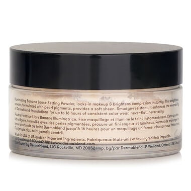faces illuminating banana powder