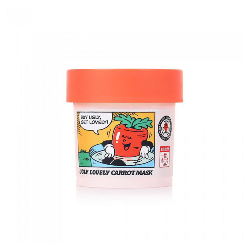the face shop ugly lovely carrot mask