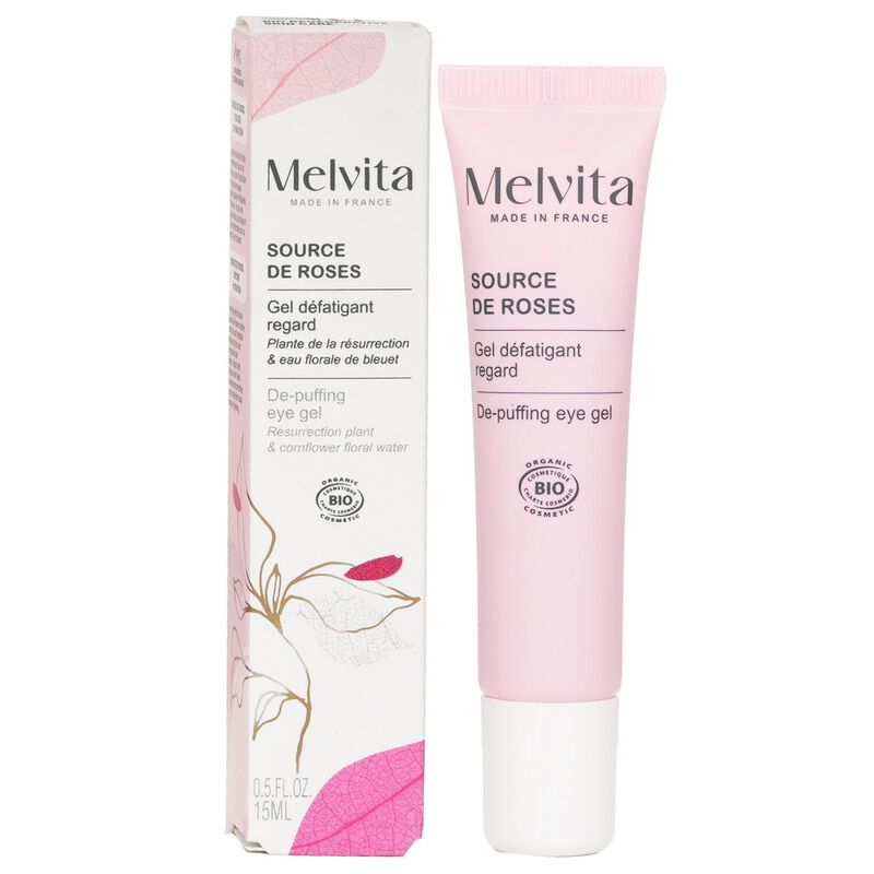 melvita source de roses depuffing eye gel
