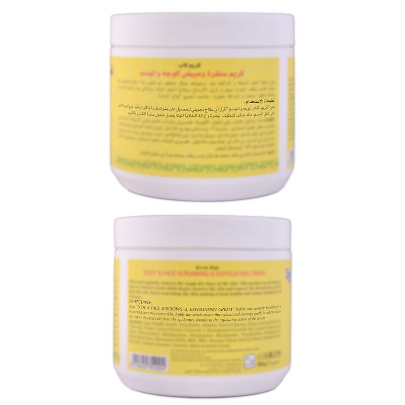 krem kap exfoliating face & body scrub
