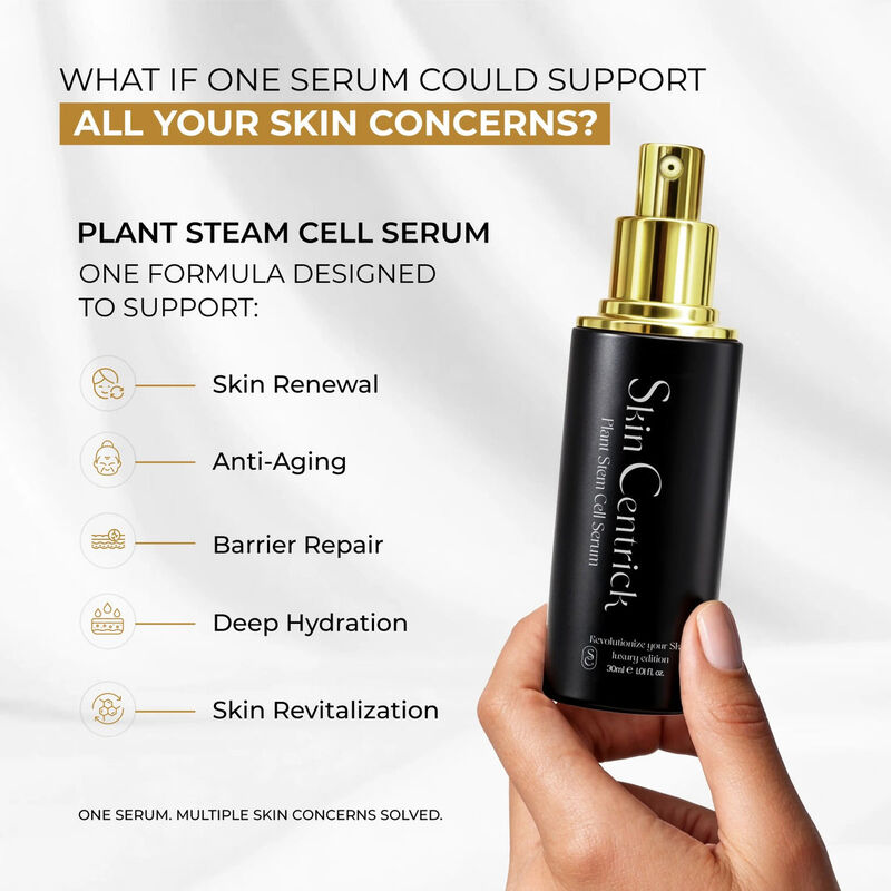 skin centrick سيروم بخلايا النبات الجذعية النقية والبيبتيدات