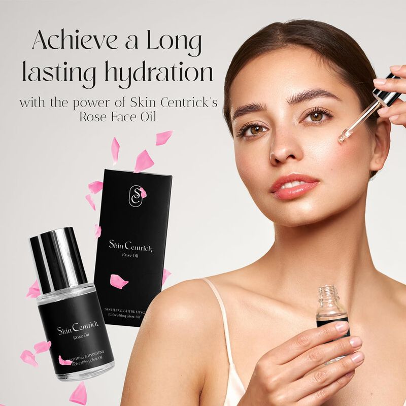 skin centrick زيت الورد للوجه