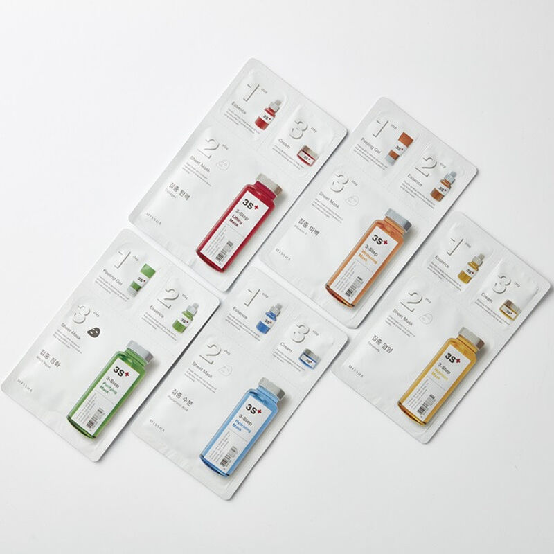 missha 3s+ 3 step facial mask nutrition