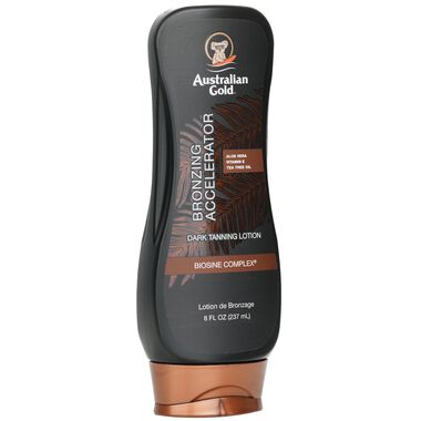 faces dark tanning accelerator lotion with bronzers