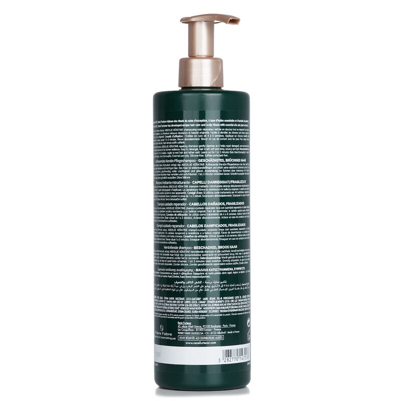rene furterer absolue ka¨ratine renewal care repairing shampoo damaged, overprocessed hair