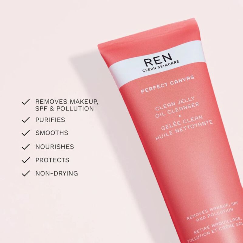 ren clean jelly oil cleanser
