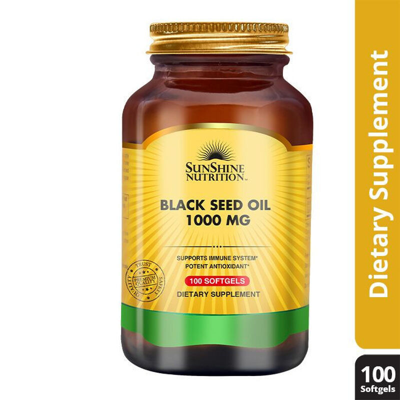 sunshine nutrition black seed oil