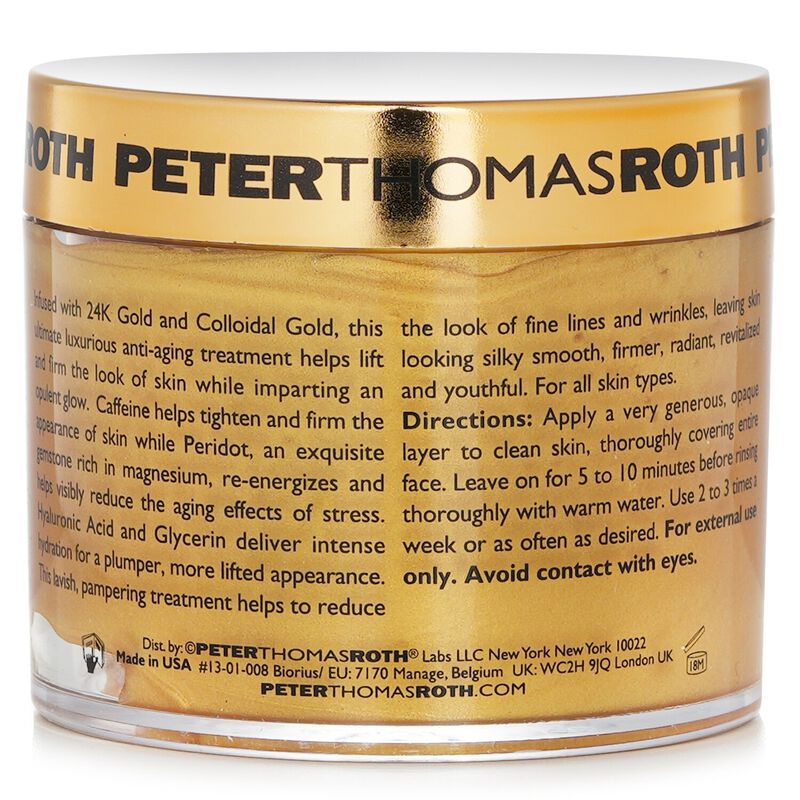 peterthomasroth ماسك 24 قيراط من الذهب