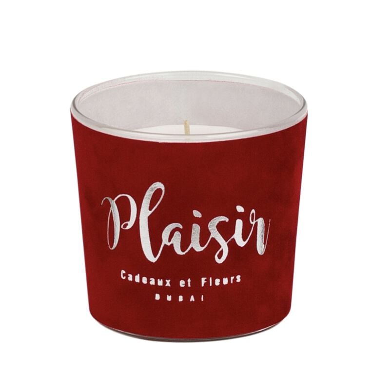 plaisir cadeaux et fleurs scented candle