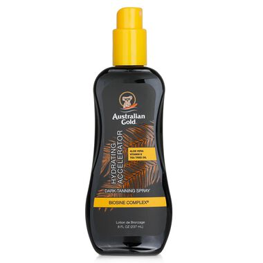 faces dark tanning accelerator spray gel